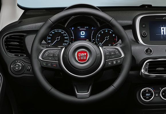 SOFT-TOUCH STEERING WHEEL