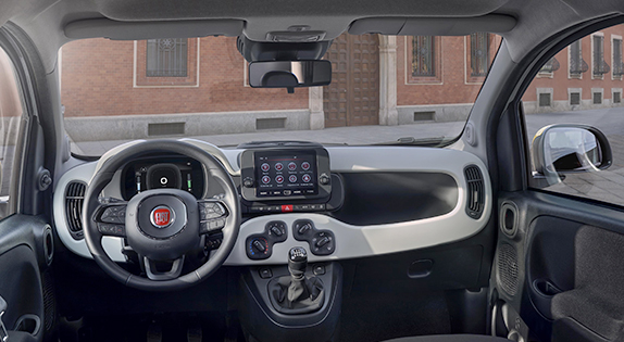 'Pandina interior. Fiat Glass repair service