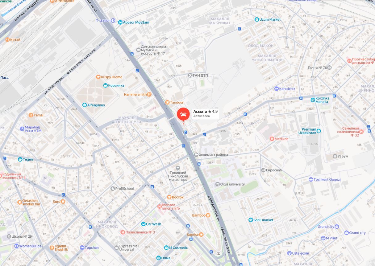 Fia uz Dealer locator