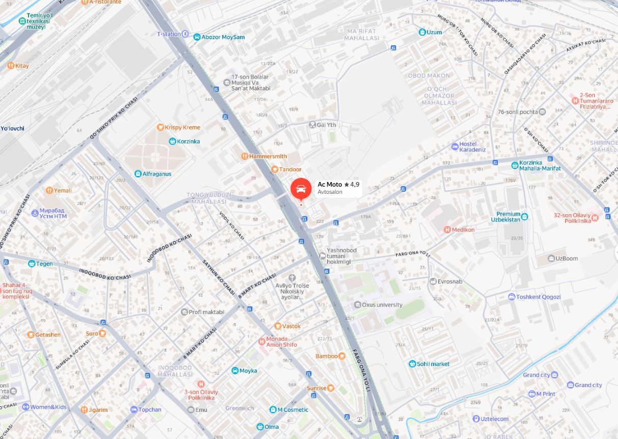 Fia uz Dealer locator